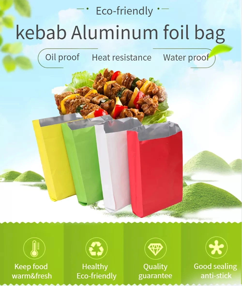 Burger Foil Lined Food Service Paper Sushi Restaurant Bag